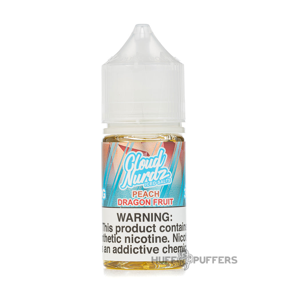 Iced Peach Dragon Fruit Salt Nic E-Juice | Cloud Nurdz Iced Peach Dragon Fruit Salt Nic E-Juice | Cloud Nurdz