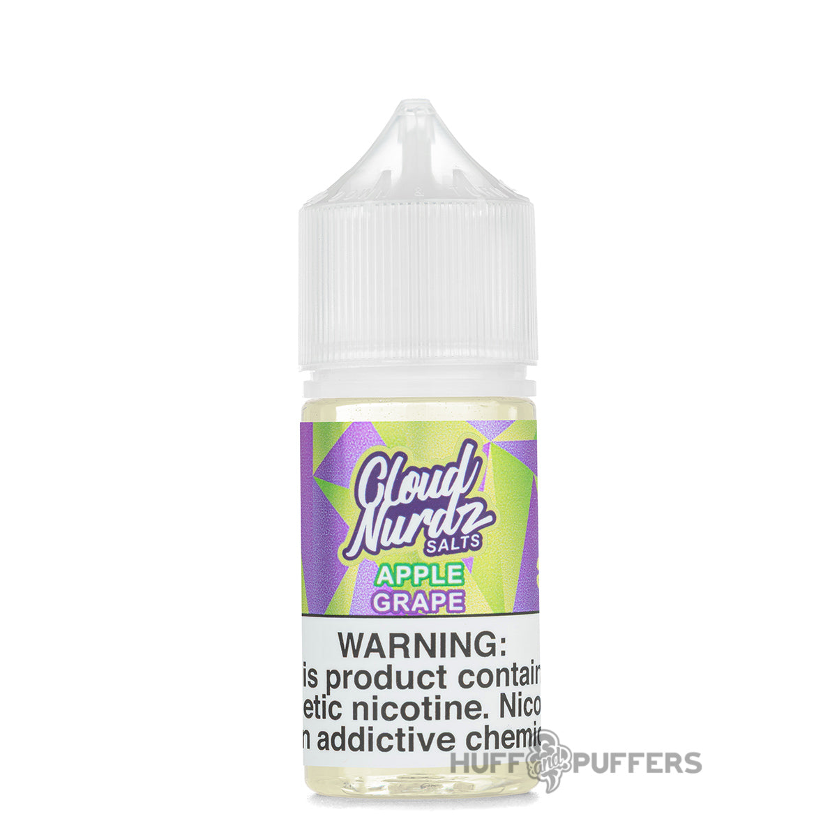 Cloud Nurdz Salts Apple Grape 30ml e-juice bottle