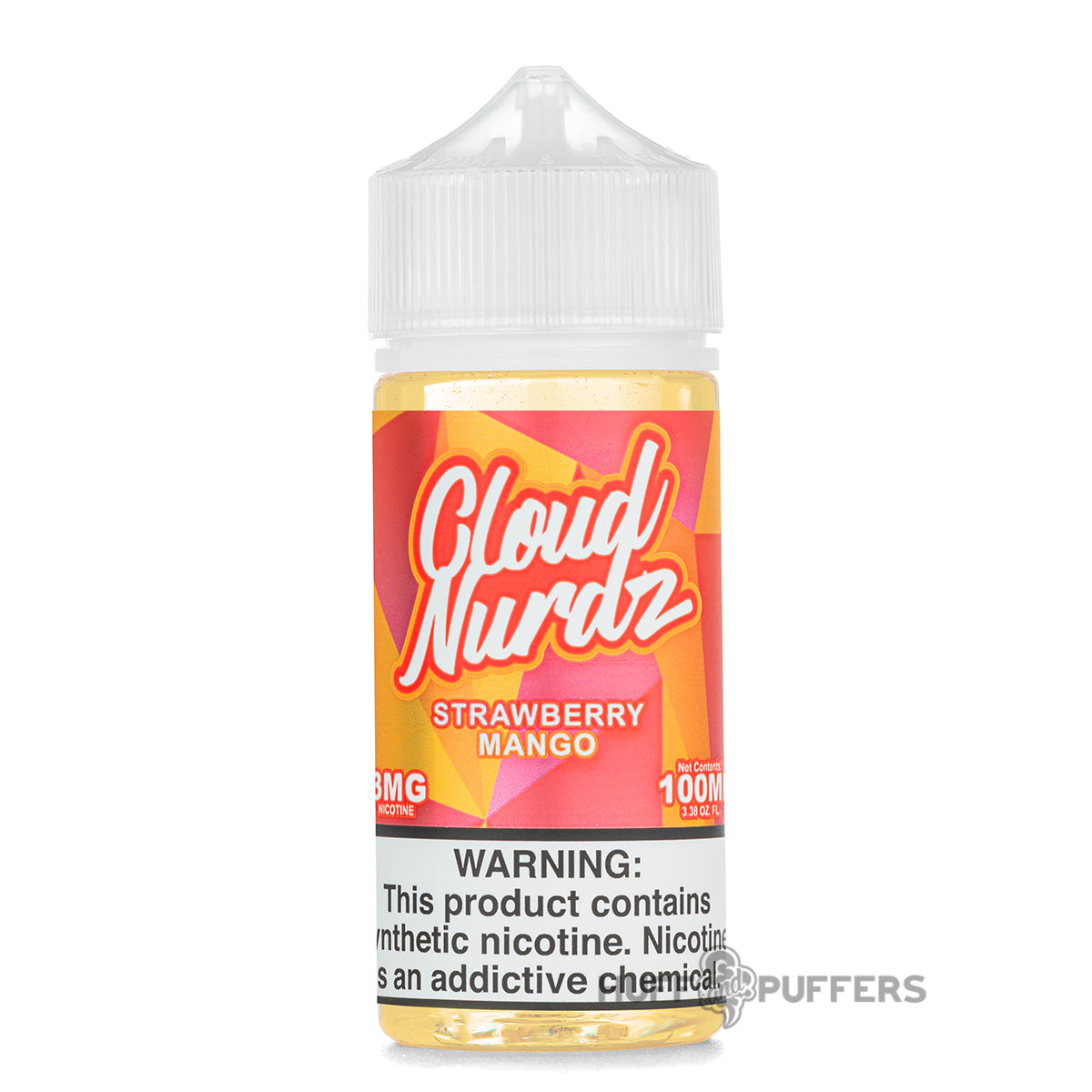 Cloud Nurdz Strawberry Mango 100ml e-juice bottle