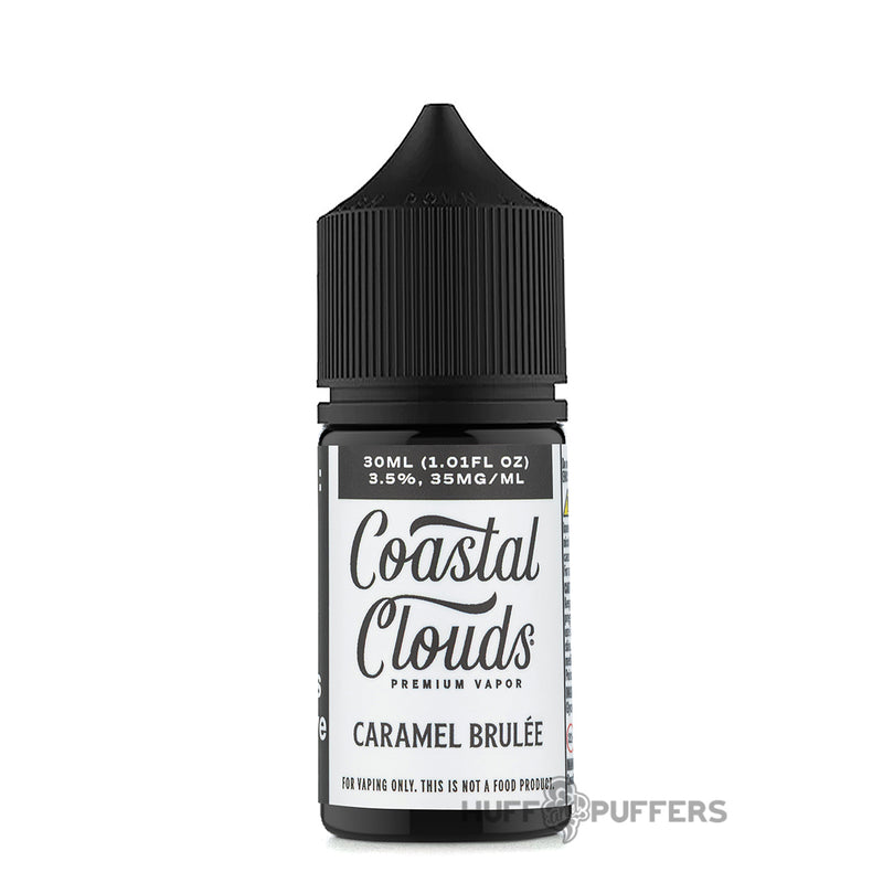 Coastal Clouds Salt E-Liquid - Caramel Brulee - 30ml