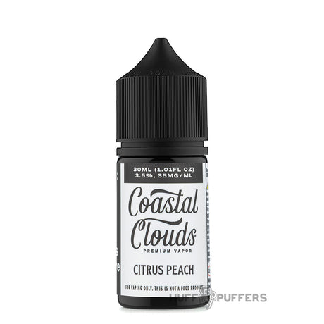Citrus Peach Coastal Clouds Salt Nic E-Juice 30ml