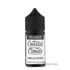 Vanilla Custard Coastal Clouds Salt Nic E-Juice 30ml