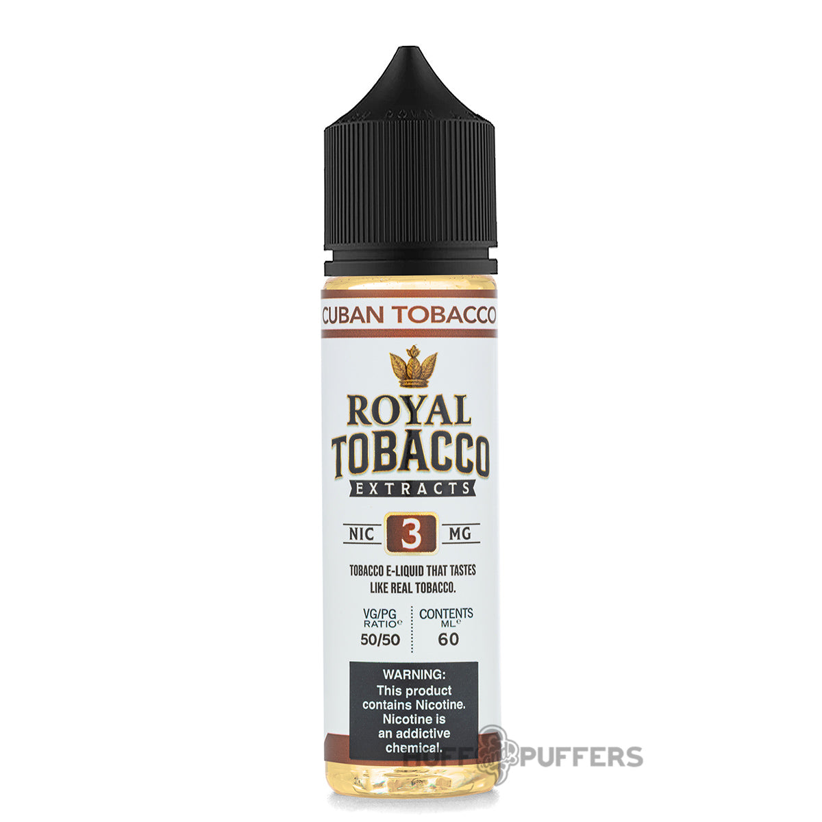 Royal Tobacco Extracts Cuban Tobacco E-Juice 60ml