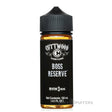 cuttwood boss reserve 120ml e-juice bottle