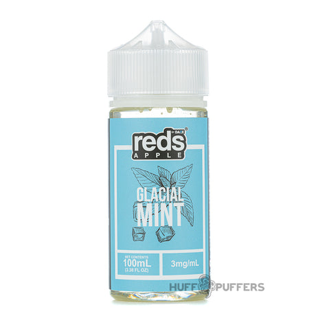 daze glacial mint by vape 7 daze 100ml e-juice bottle