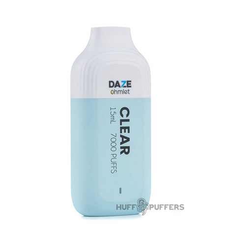 daze ohmlet disposable vape clear