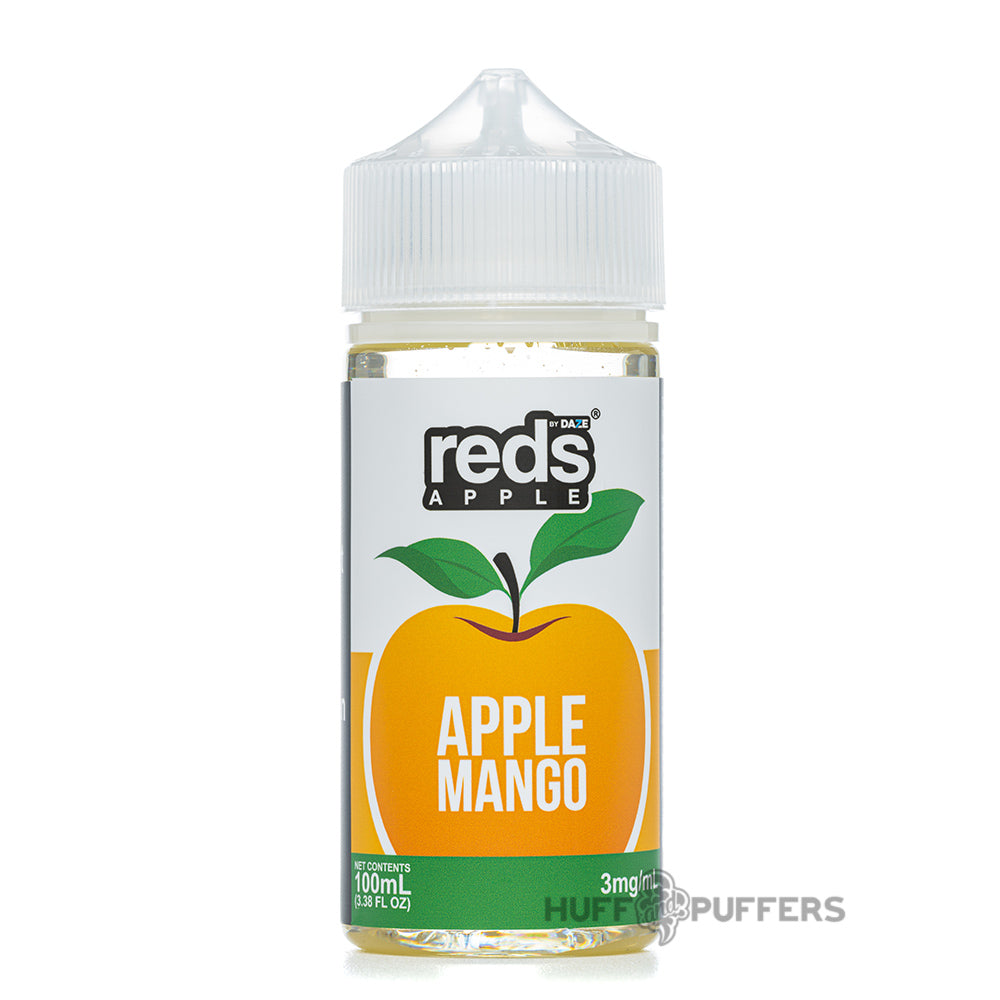 daze reds apple mango 100ml e-juice bottle