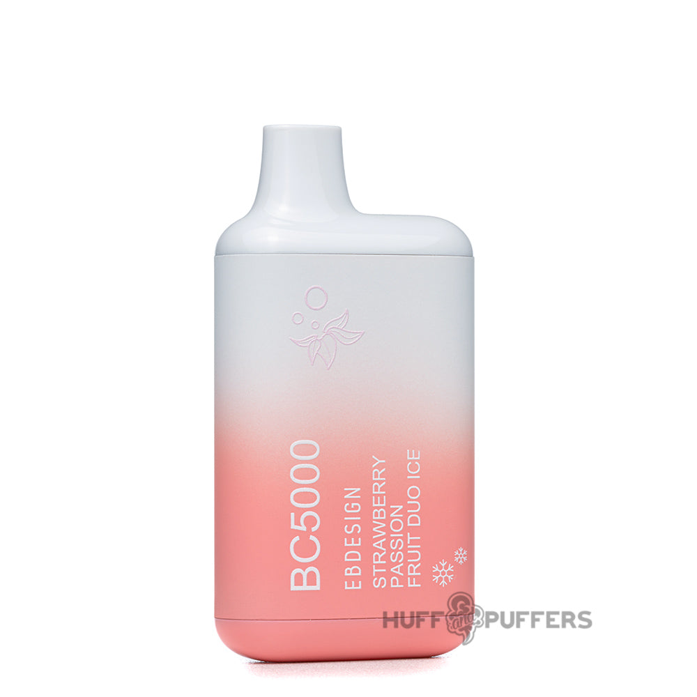 eb design bc5000 disposable vape strawberry passionfruit duo ice