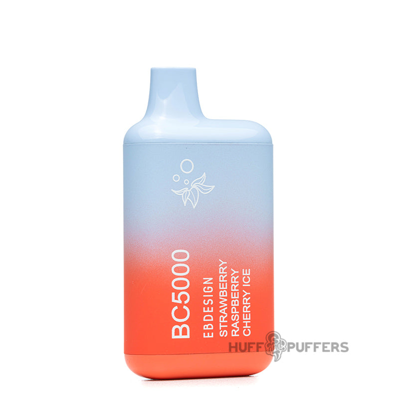 eb design bc5000 disposable vape strawberry raspberry cherry ice