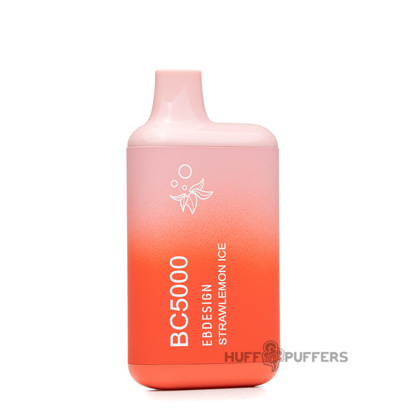 eb design bc5000 disposable vape strawlemon ice