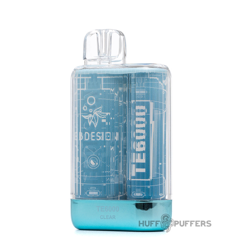 eb design te6000 disposable vape clear
