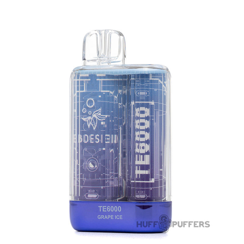 eb design te6000 disposable vape grape ice