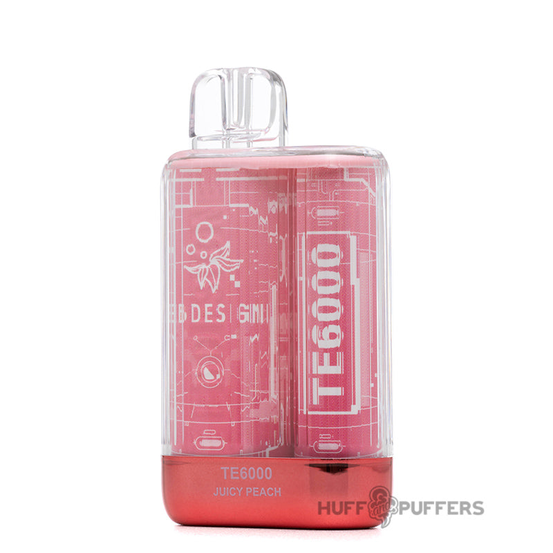 eb design te6000 disposable vape juicy peach