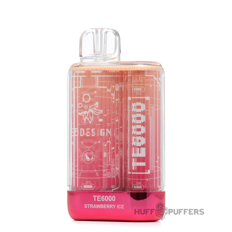 eb design te6000 disposable vape strawberry ice