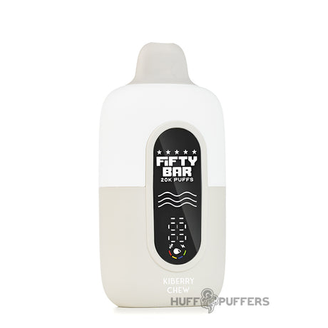fifty bar 20k vape kiberry chew