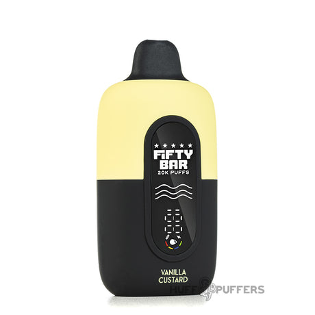 fifty bar 20k vape vanilla custard