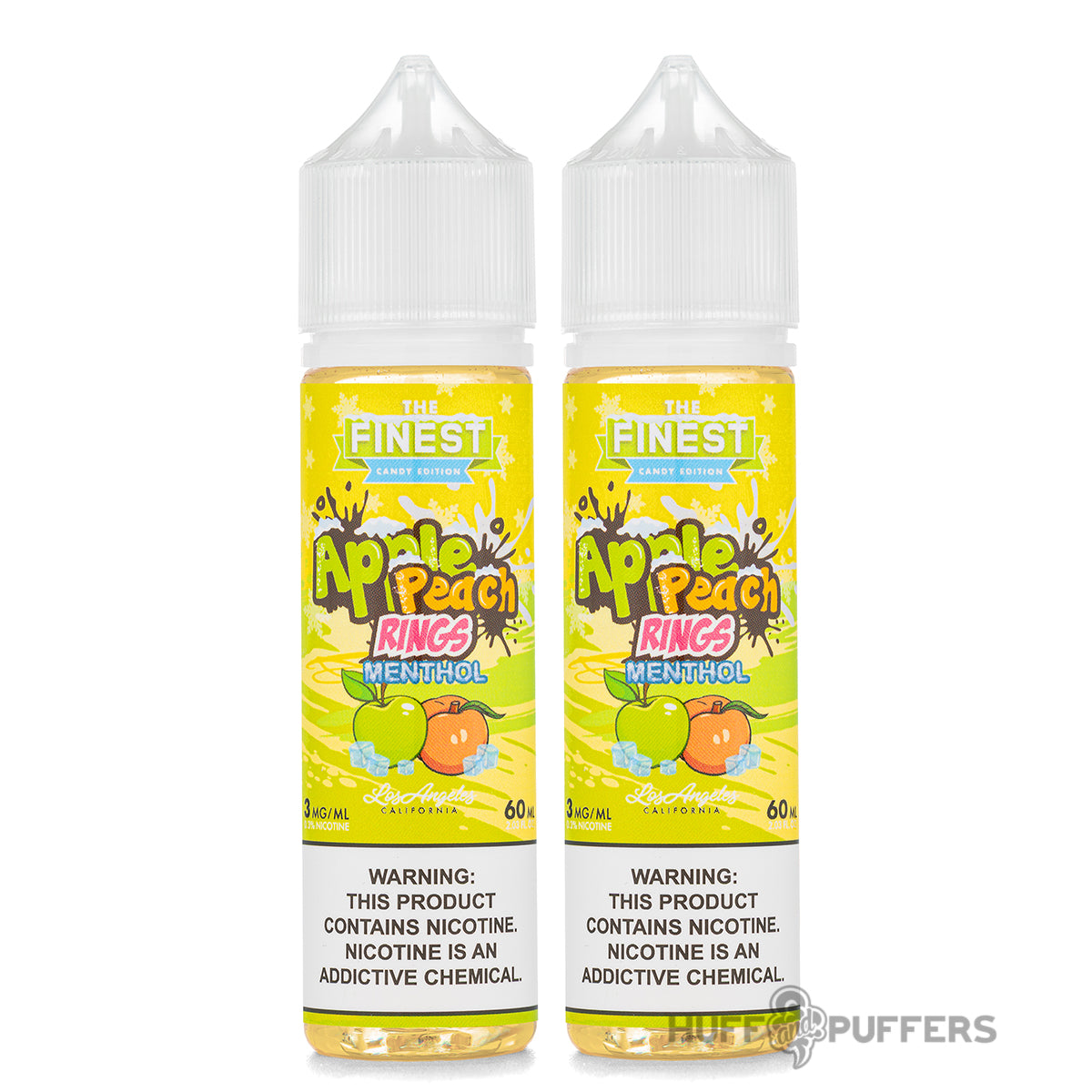 Apple Peach Rings Menthol E-Juice 120mL | The Finest Candy Edition Apple Peach Rings Menthol E-Juice 120mL | The Finest Candy Edition