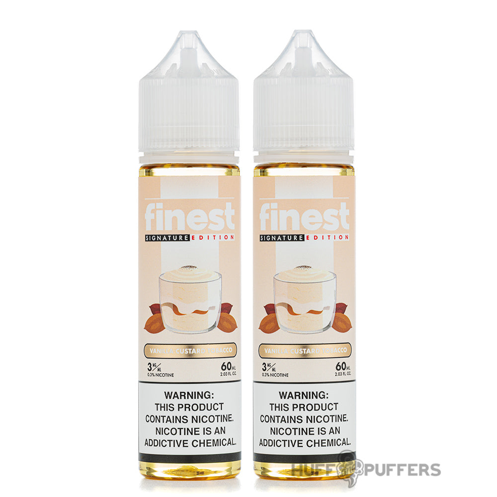 vanilla custard tobacco finest e-juice