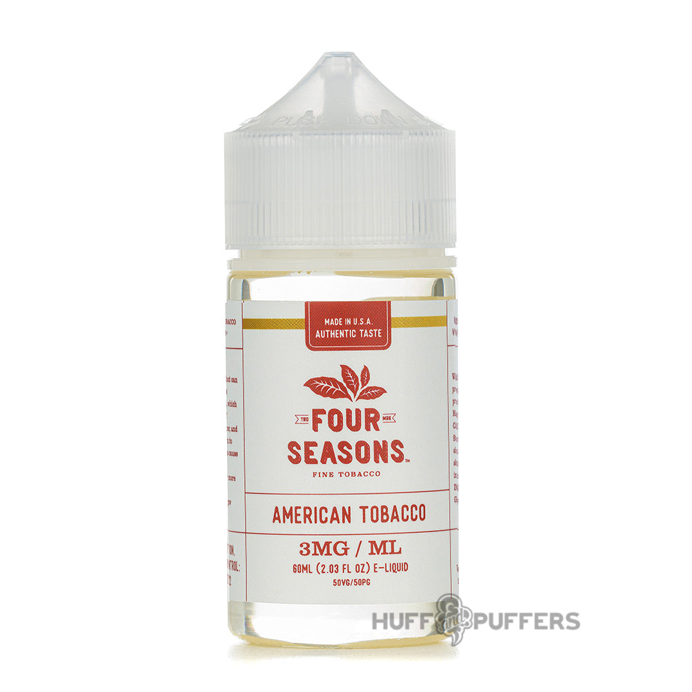 American Tobacco - Four Seasons E-Juice 60mL $10.99 American Tobacco - Four Seasons E-Juice 60mL $10.99