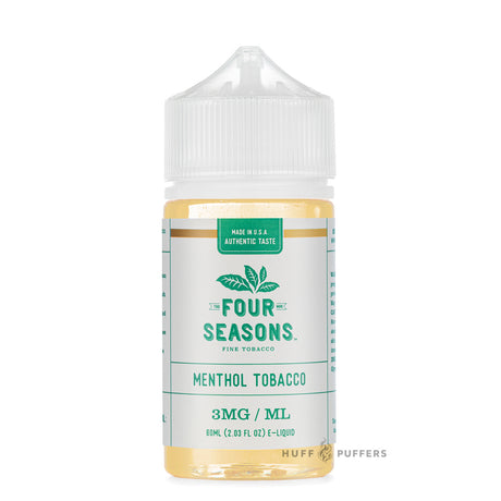 Four Seasons Menthol Tobacco E-Juice 60mL
