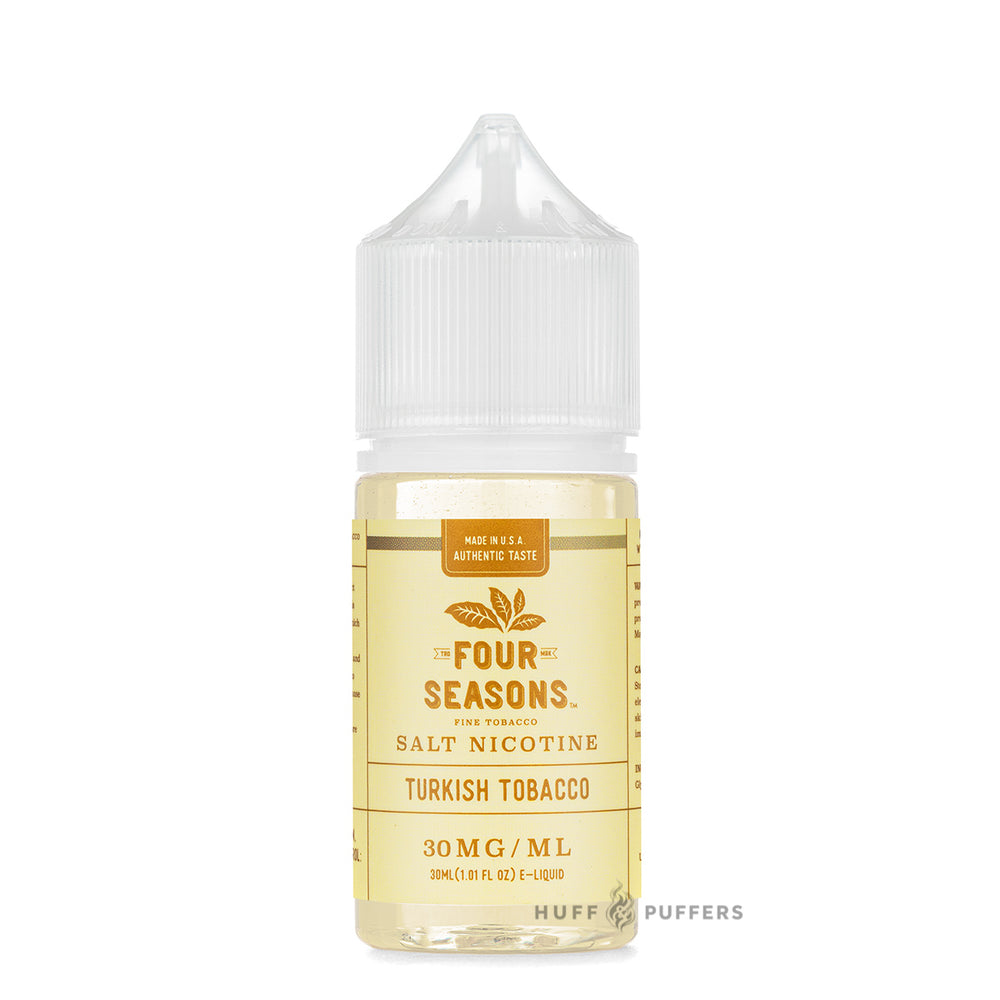 Four Seasons - Turkish Tobacco Salt Nic - $9.99 Four Seasons - Turkish Tobacco Salt Nic - $9.99