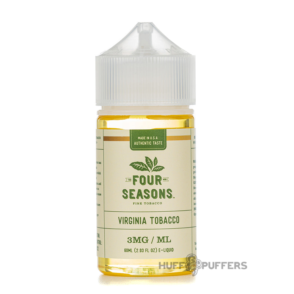 Virginia Tobacco - Four Seasons E-Juice 60mL $10.99 Virginia Tobacco - Four Seasons E-Juice 60mL $10.99
