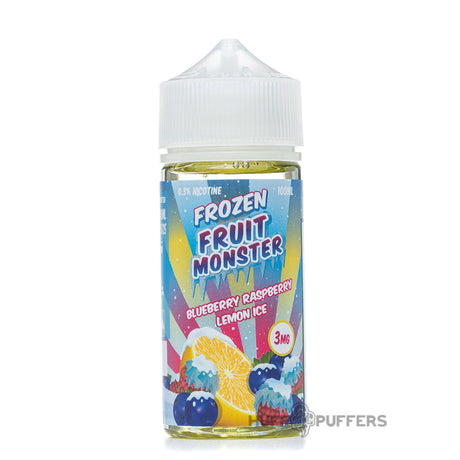 frozen fruit monster blueberry raspberry lemon 100ml e-juice bottle