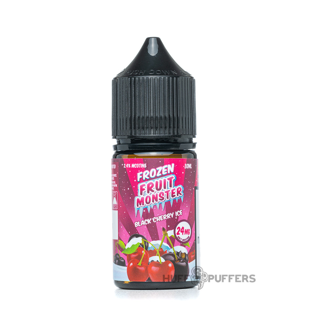 frozen fruit monster salt black cherry ice 30ml e-juice bottle