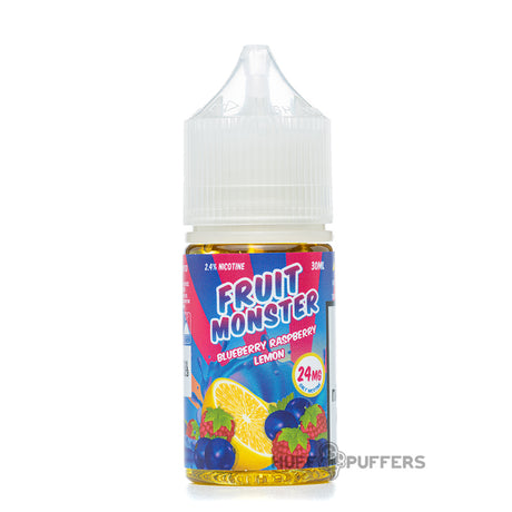 fruit monster salt blueberry raspberry lemon 30ml e-juice bottle