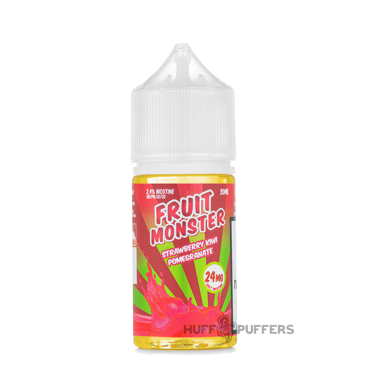 fruit monster salt strawberry kiwi pomegranate 30ml e-juice bottle
