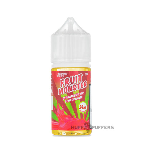 fruit monster salt strawberry kiwi pomegranate 30ml e-juice bottle