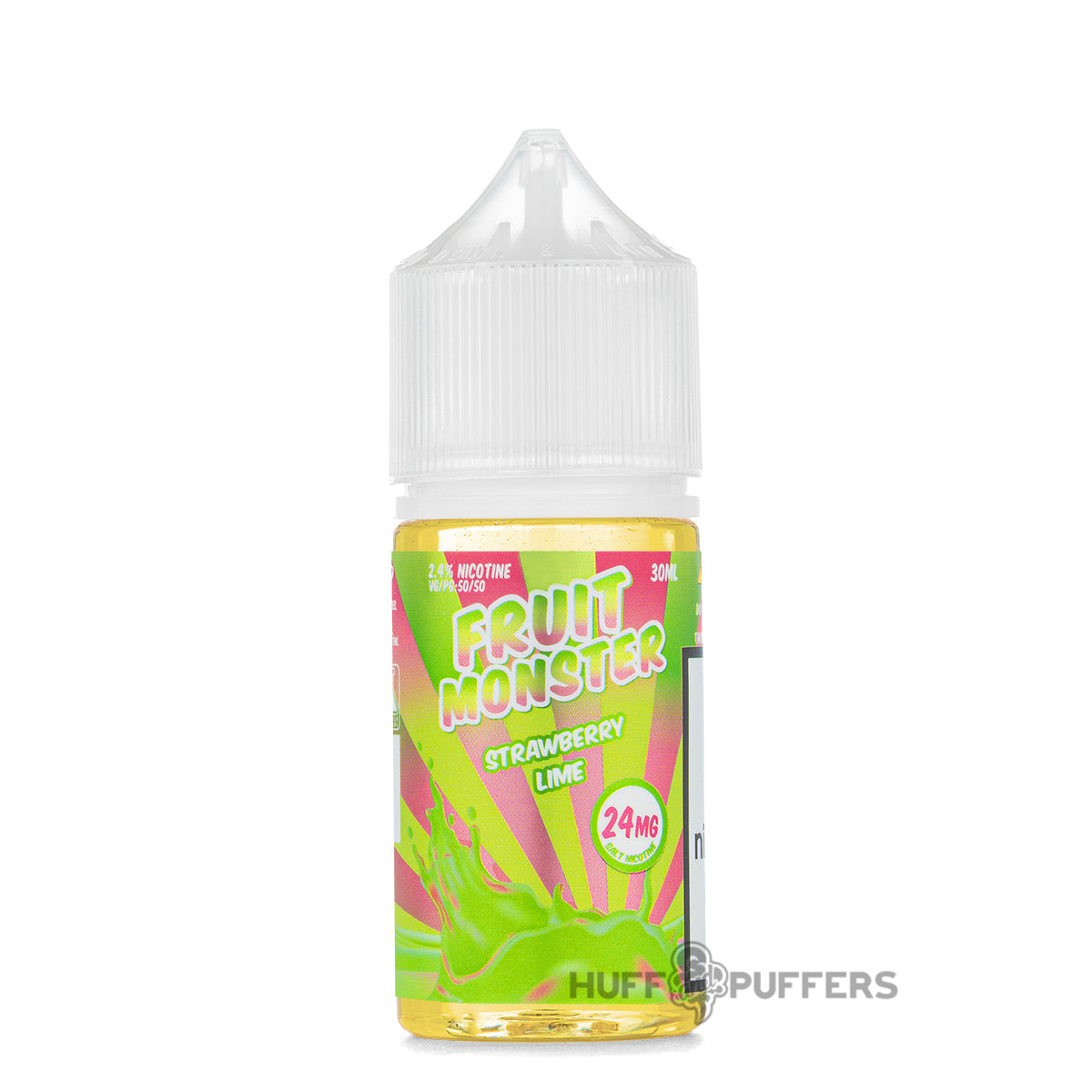 Strawberry Lime Salt Nicotine E-Juice 30mL | Fruit Monster Strawberry Lime Salt Nicotine E-Juice 30mL | Fruit Monster
