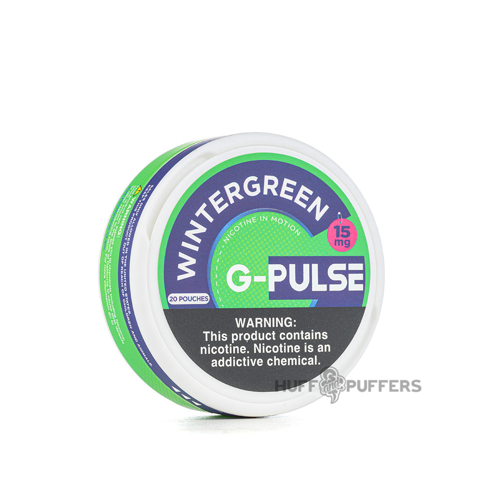 Wintergreen G-Pulse Nicotine Pouches — $3.49