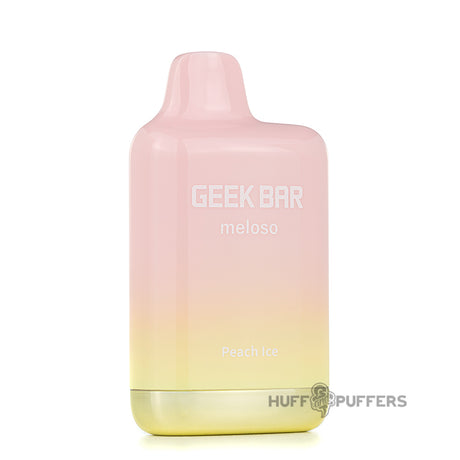 geek bar meloso max disposable vape peach ice