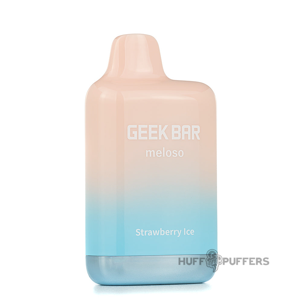 geek bar meloso max disposable vape strawberry ice