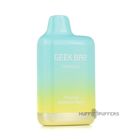 geek bar meloso max disposable vape tropical rainbow blast