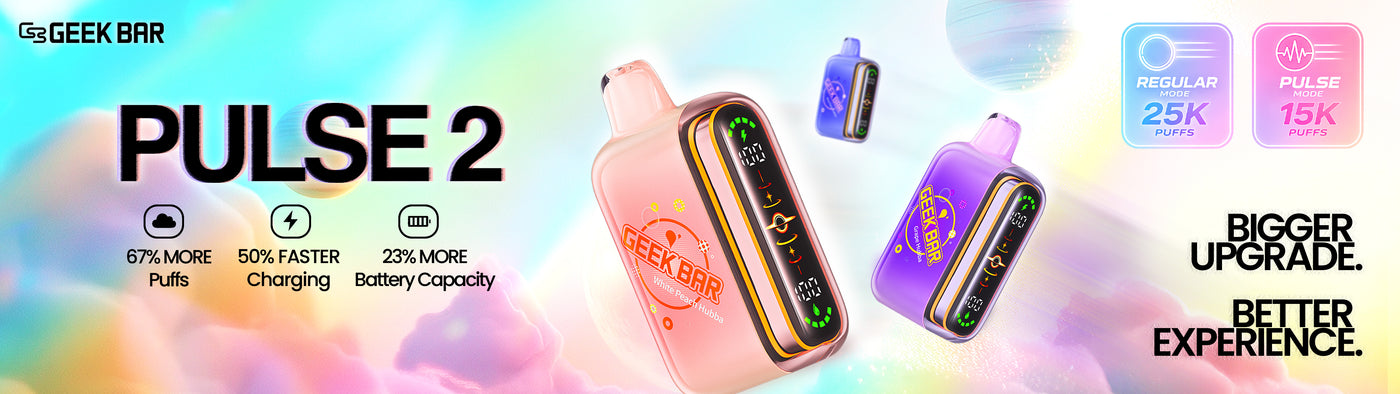 Geek Bar Pulse 2 Disposable Vape Banner desktop