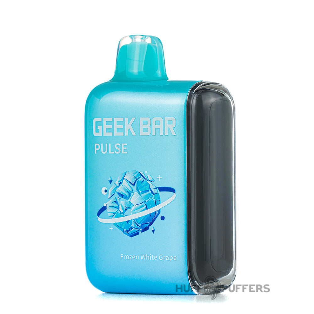 geek bar pulse disposable vape frozen white grape