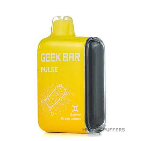 geek bar pulse disposable vape grape lemon