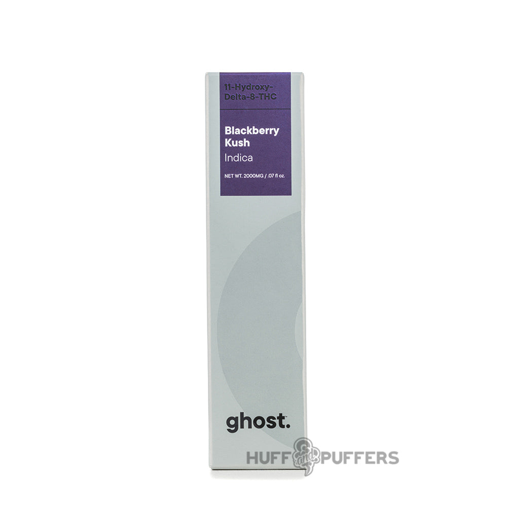 ghost delta 11 and delta 8 disposable 2g blackberry kush