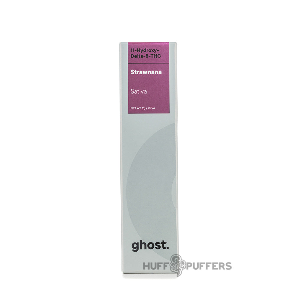 ghost delta 11 and delta 8 disposable 2g strawnana