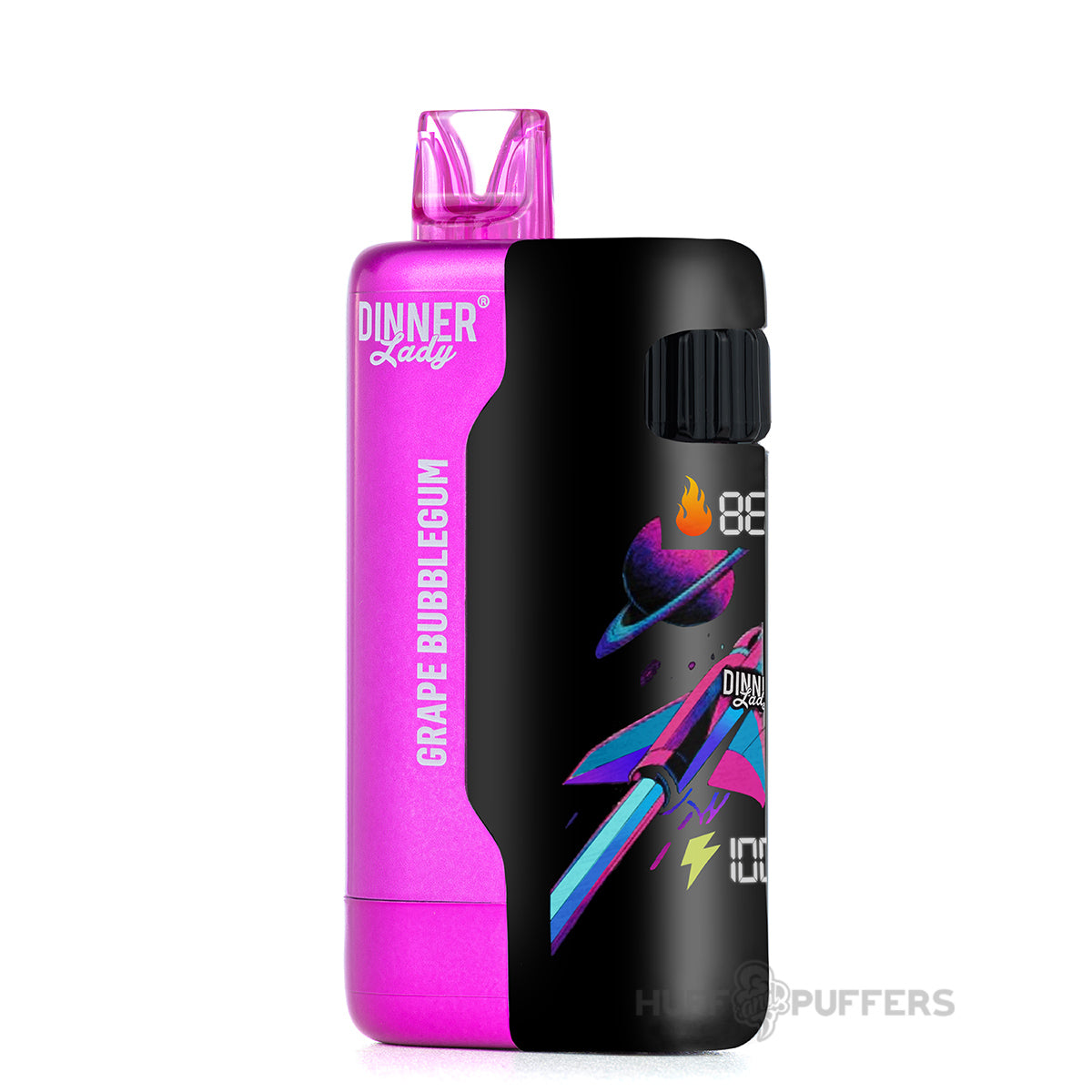 Grape Bubblegum Dinner Lady Galax 60K Disposable Vape