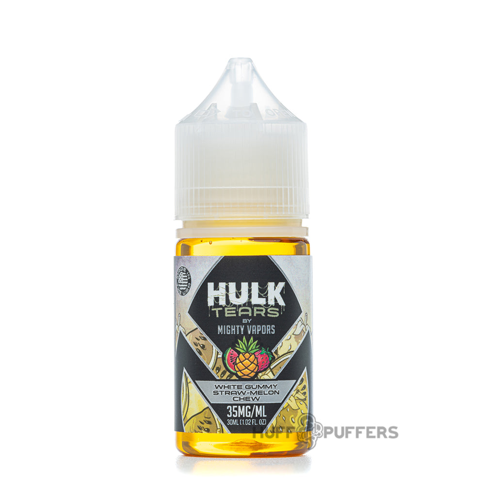 Hulk Tears Salt Nic - White Gummy Straw-Melon Chew E-Juice Hulk Tears Salt Nic - White Gummy Straw-Melon Chew E-Juice