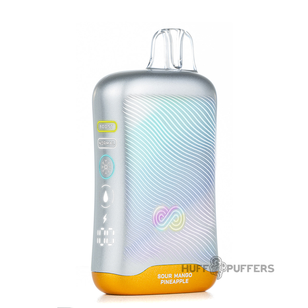 Sour Mango Pineapple Hyppe Infiniti Disposable Vape Chrome Edition