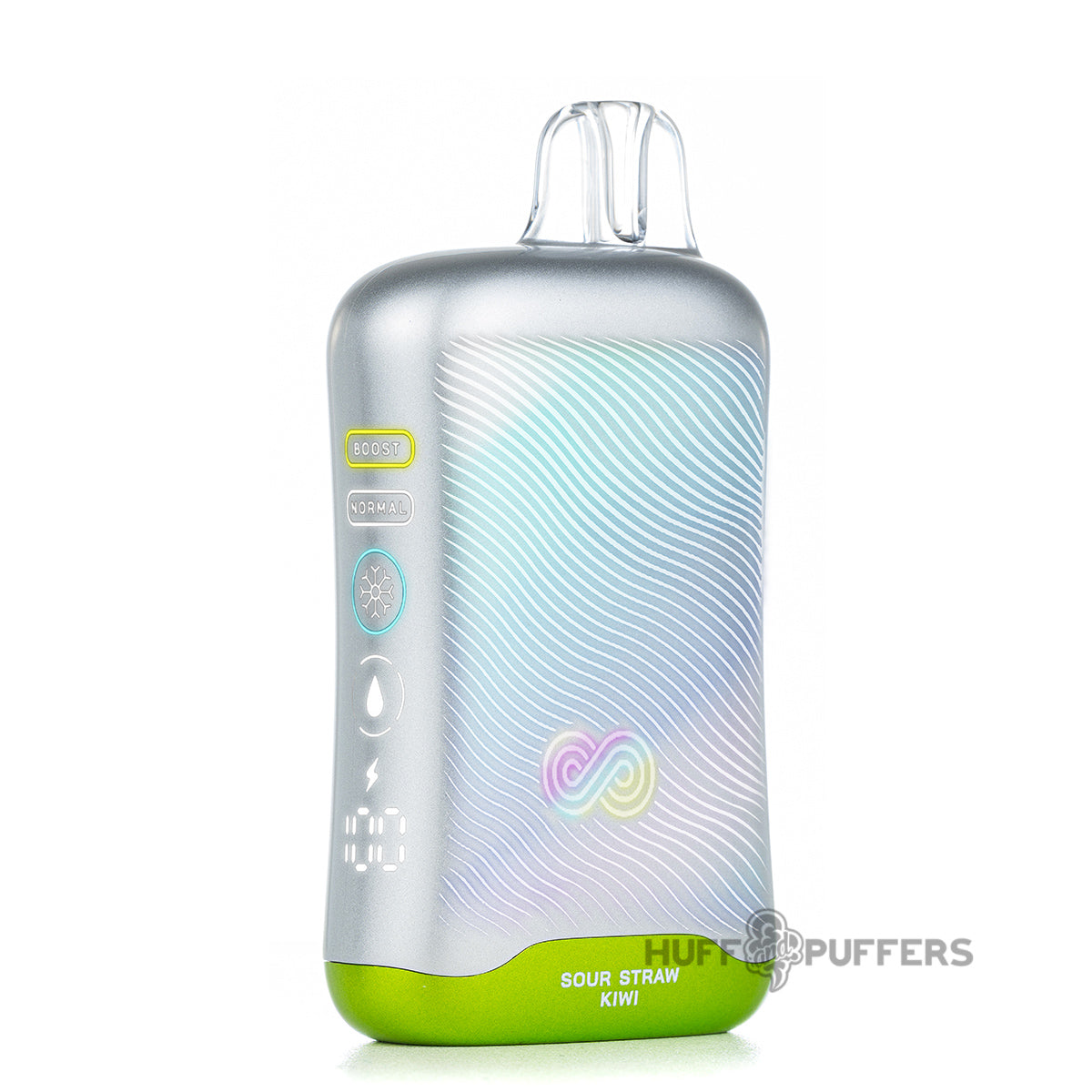 Sour Straw Kiwi Hyppe Infiniti Disposable Vape Chrome Edition