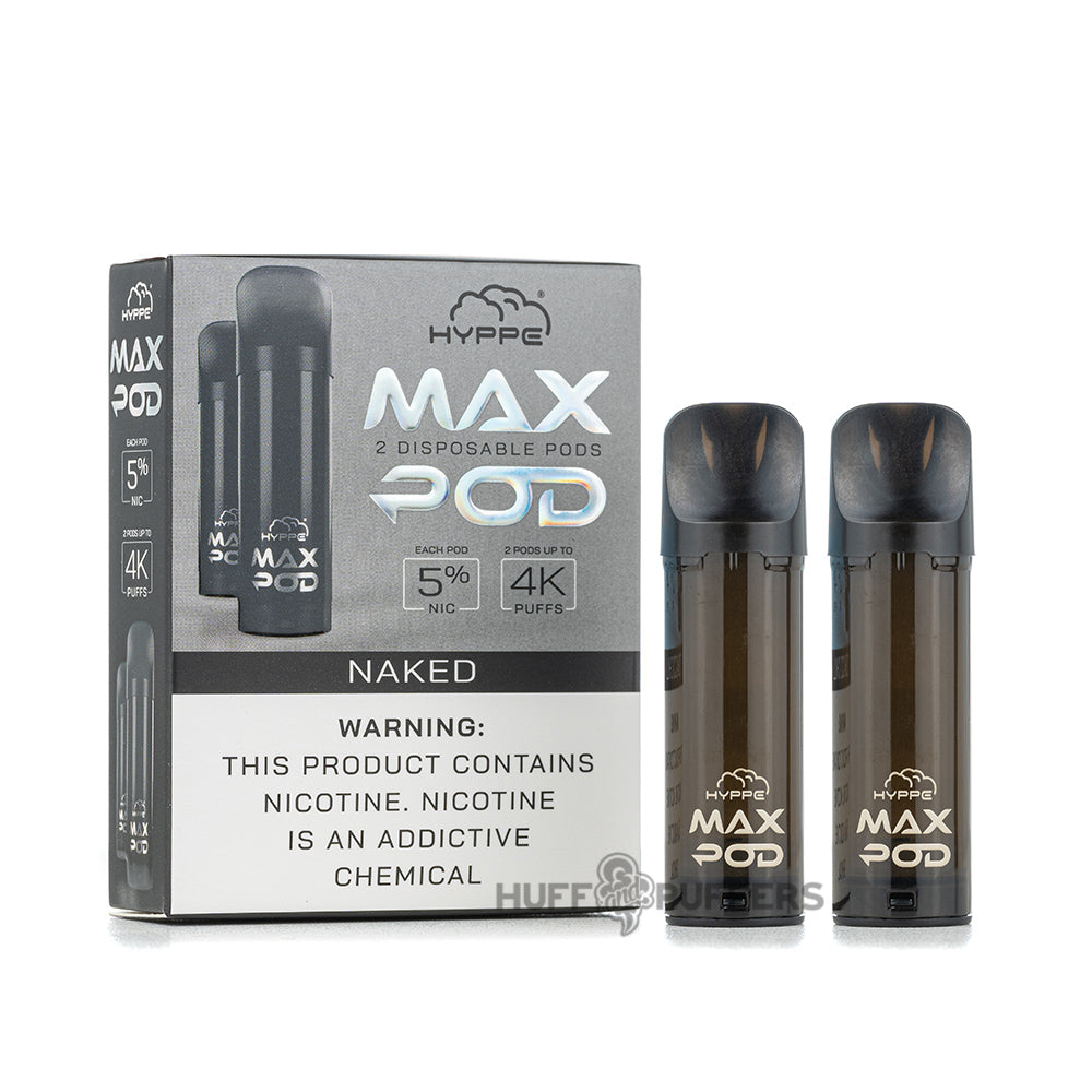 Hyppe Max Pod Pre-Filled Disposable Pods | 2 Pack for $8.99 Hyppe Max Pod Pre-Filled Disposable Pods | 2 Pack for $8.99