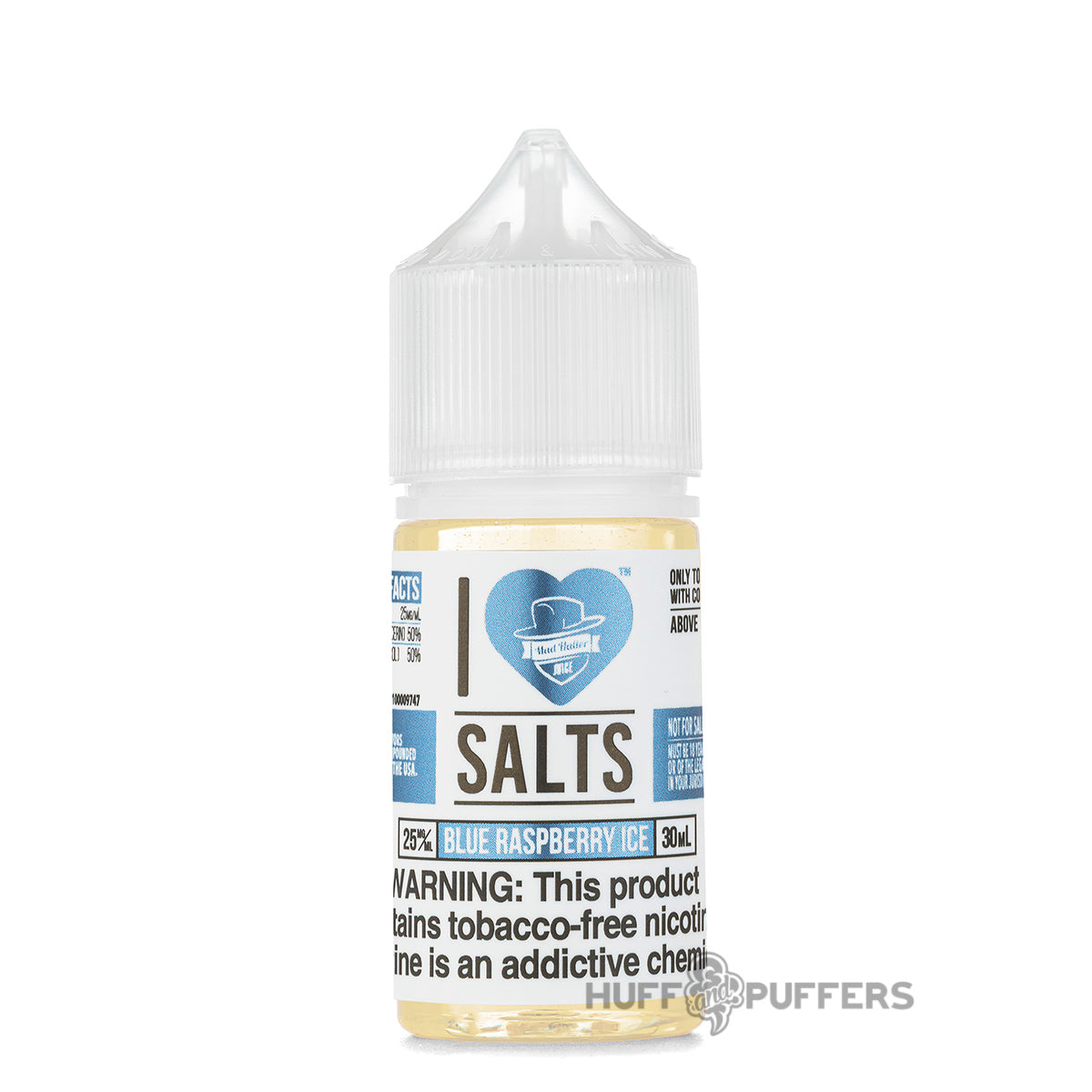 I Love Salts Blue Raspberry Ice 30mL bottle