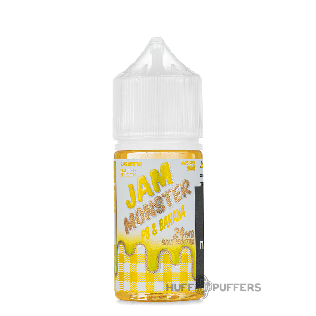 PB & Jam Banana Salt Nicotine E-Juice | Jam Monster PB & Jam Banana Salt Nicotine E-Juice | Jam Monster