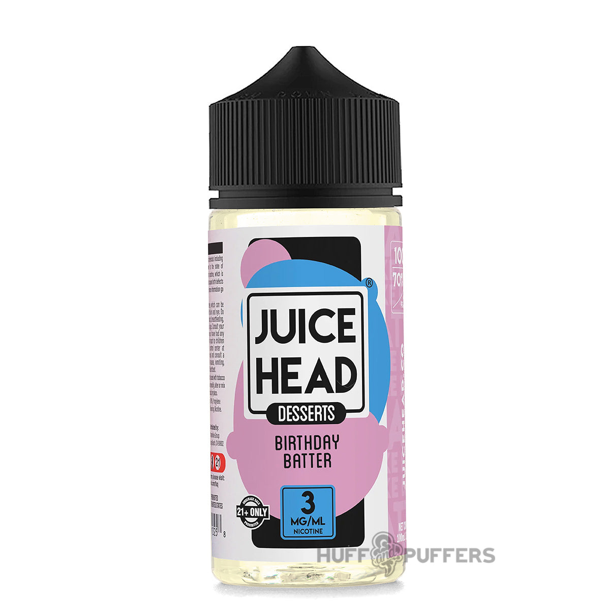 elf bar vape uk Greedy Birthday Cake 100ml Shortfill Vape Juice - 2 for £25 main image 1