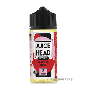 strawberry cream juice head desserts 100ml e-juice